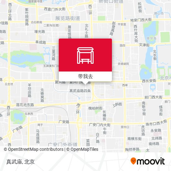 真武庙地图