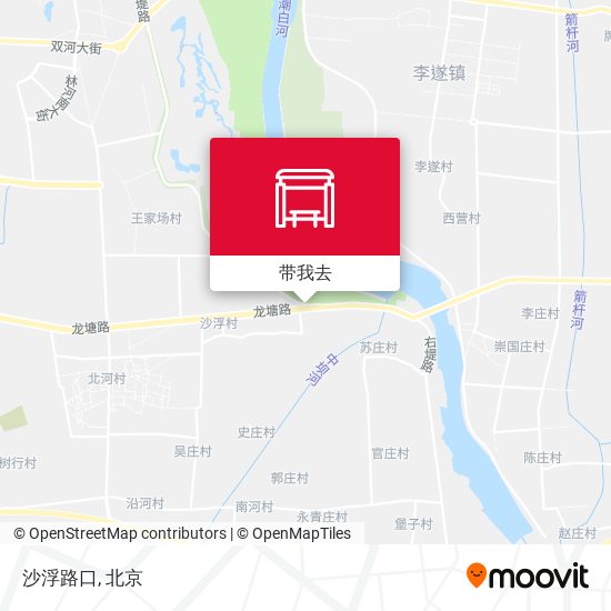 沙浮路口地图