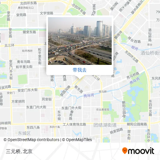 三元桥地图