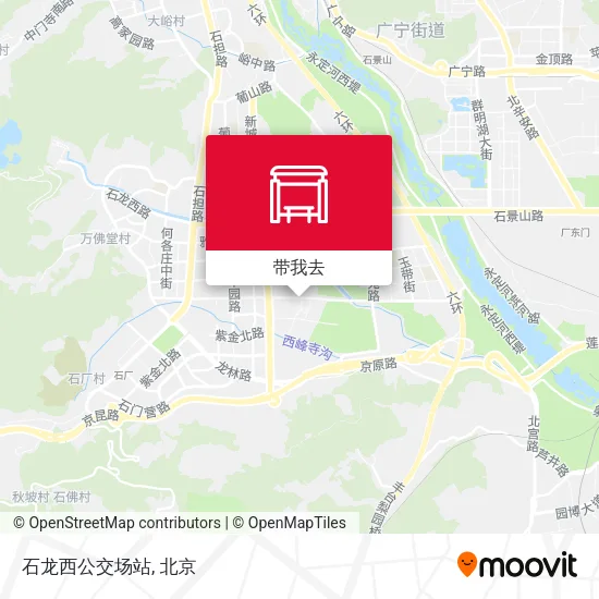 石龙西公交场站地图