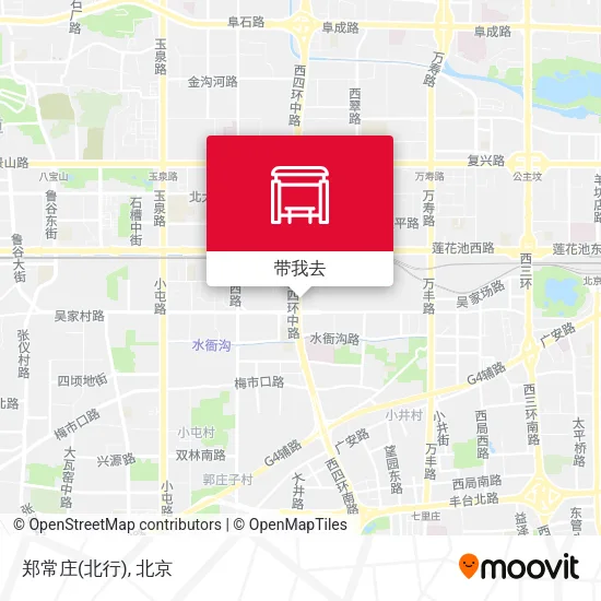 郑常庄(北行)地图