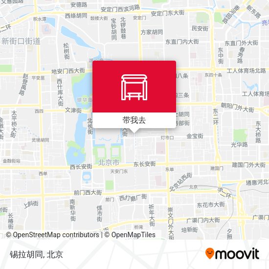 锡拉胡同地图