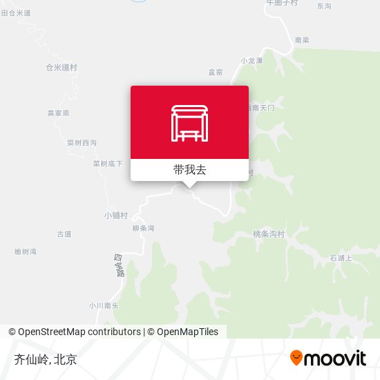 齐仙岭地图