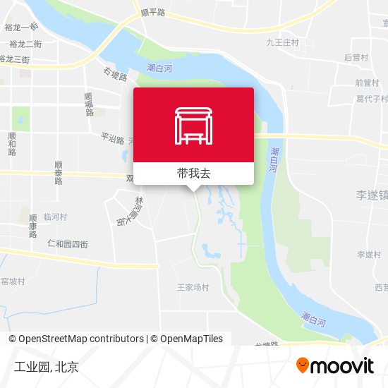 工业园地图