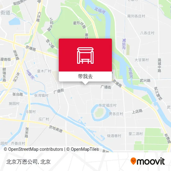 北京万恩公司地图