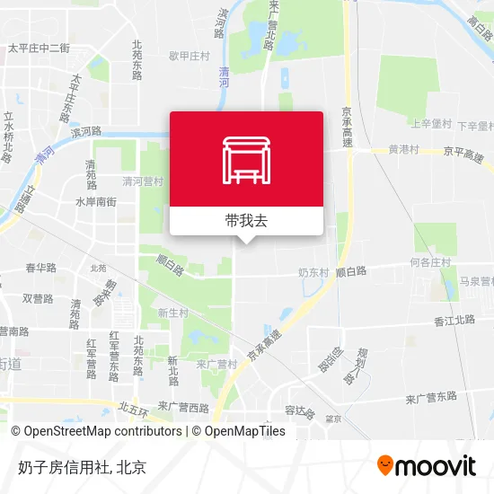 奶子房信用社地图