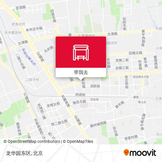 龙华园东区地图