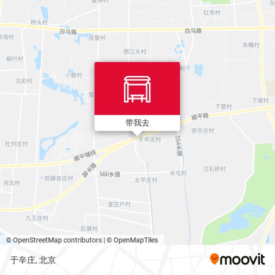 于辛庄地图