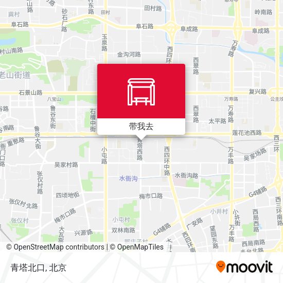 青塔北口地图