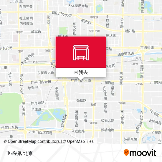 垂杨柳地图