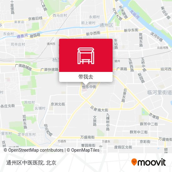 通州区中医医院地图