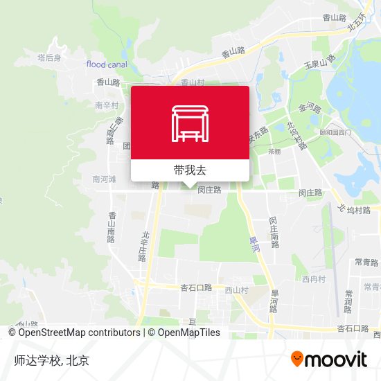 师达学校地图