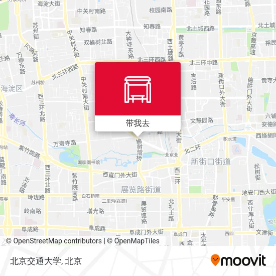 北京交通大学地图