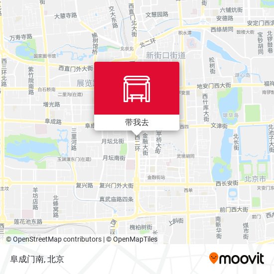 阜成门南地图