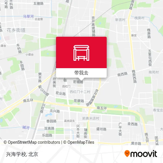 兴海学校地图