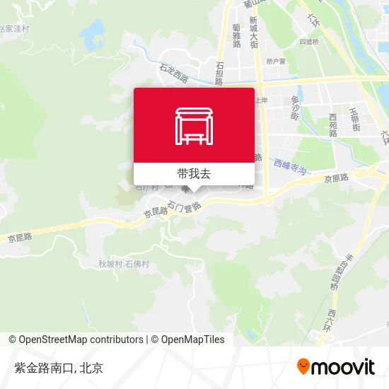 紫金路南口地图