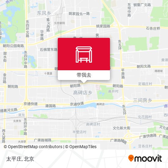 太平庄地图