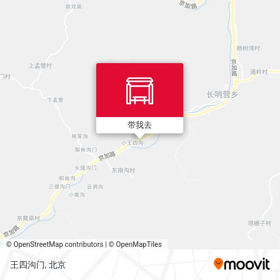王四沟门地图