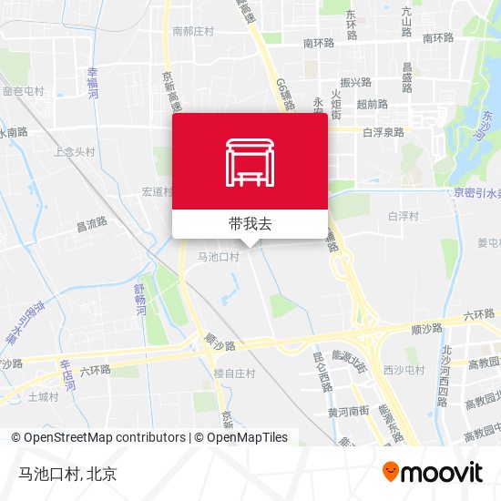 马池口村地图