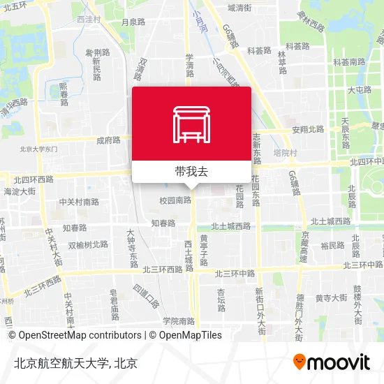 北京航空航天大学地图