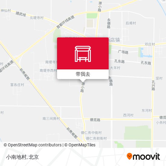 小南地村地图