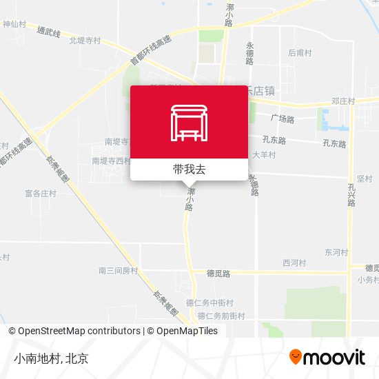 小南地村地图