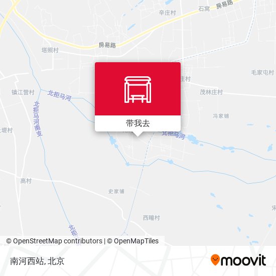 南河西站地图