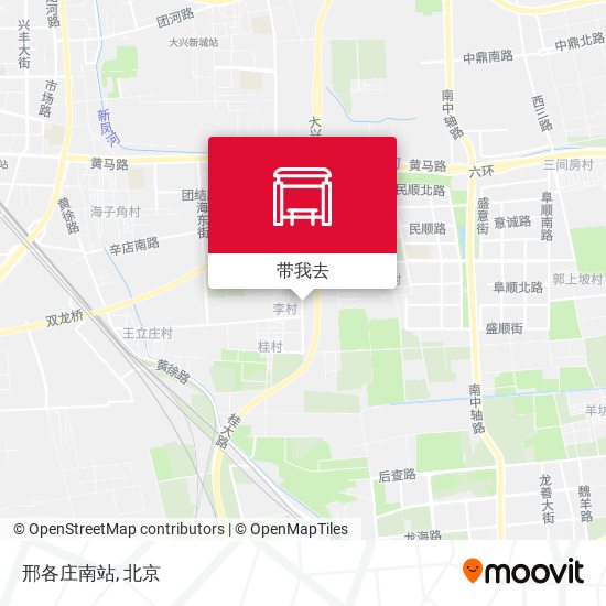 邢各庄南站地图