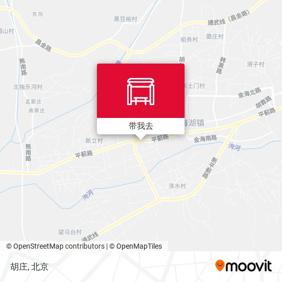 胡庄地图
