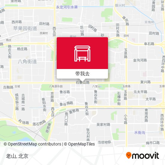 老山地图