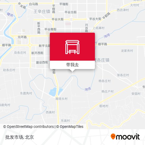 批发市场地图