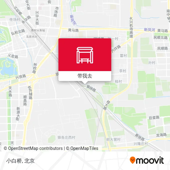 小白桥地图