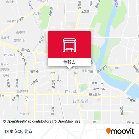 国泰商场地图