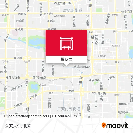 公安大学地图