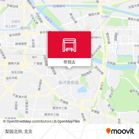 梨园北街地图
