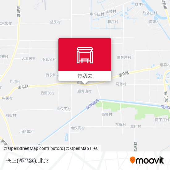 仓上(漷马路)地图