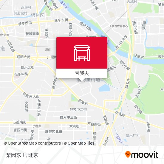 梨园东里地图
