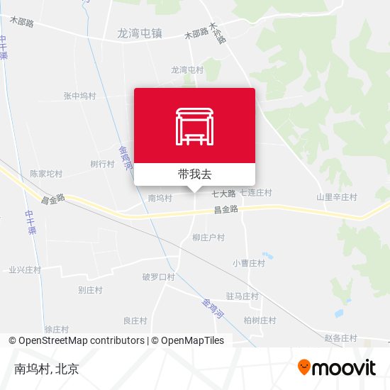 南坞村地图