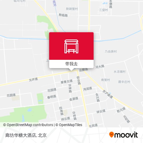 廊坊华糖大酒店地图