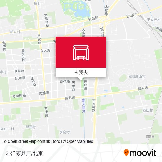 环洋家具厂地图