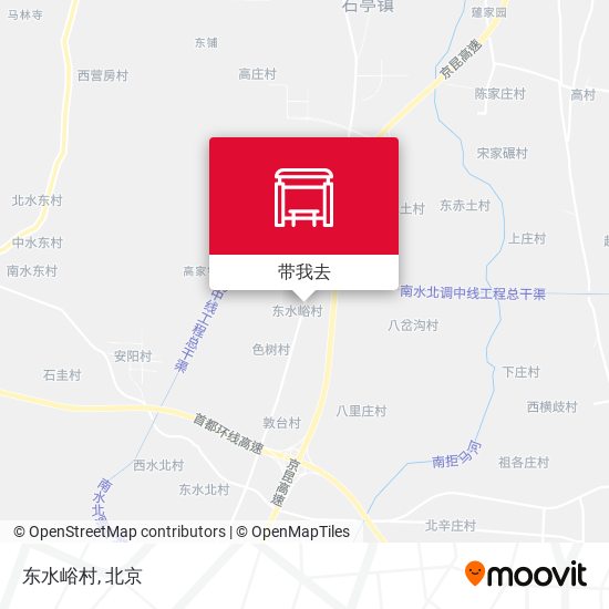 东水峪村地图