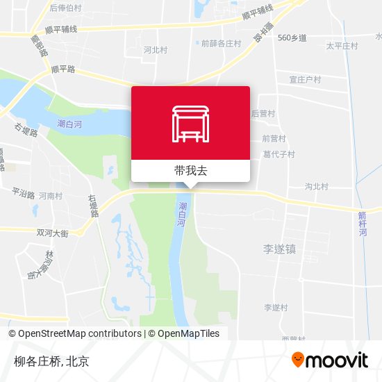 柳各庄桥地图