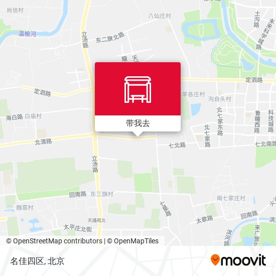 名佳四区地图