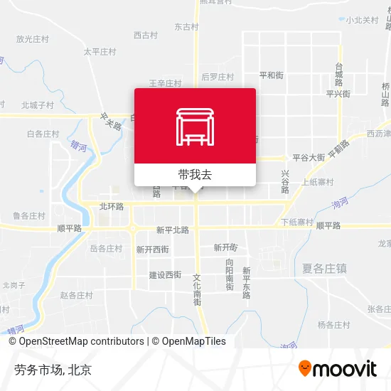 劳务市场地图