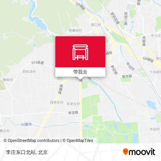 李庄东口北站地图