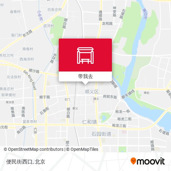 便民街西口地图