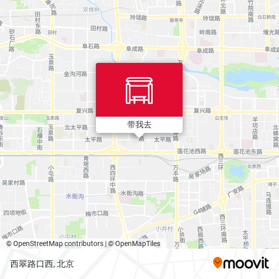 西翠路口西地图