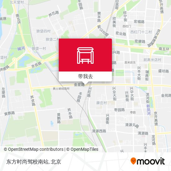 东方时尚驾校南站地图