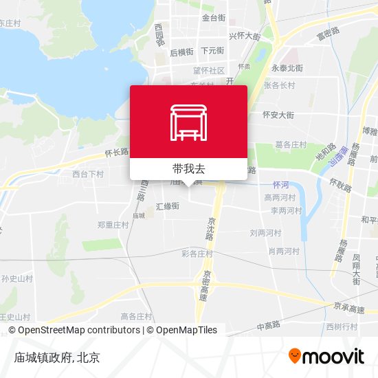庙城镇政府地图