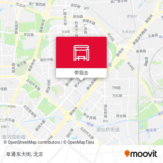 阜通东大街地图